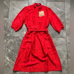A.P.C. Robe Marion Silk Summer Dress - NWT